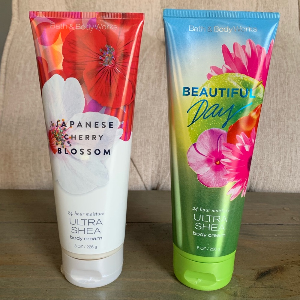 Bath and body works lotion and body mist